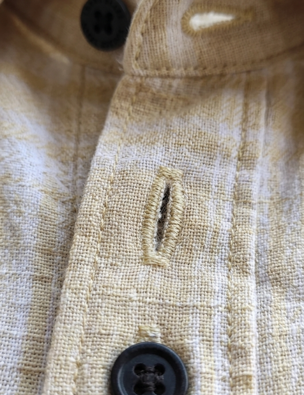Premium Cotton Checked Shirt – Full Sleeve with Matching Buttons